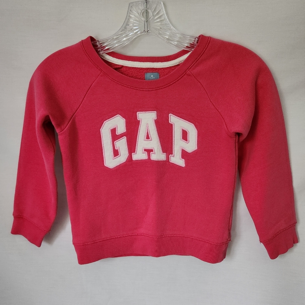 Girls Pink Baby GAP Pullover Sweatshirt - Size 5 years